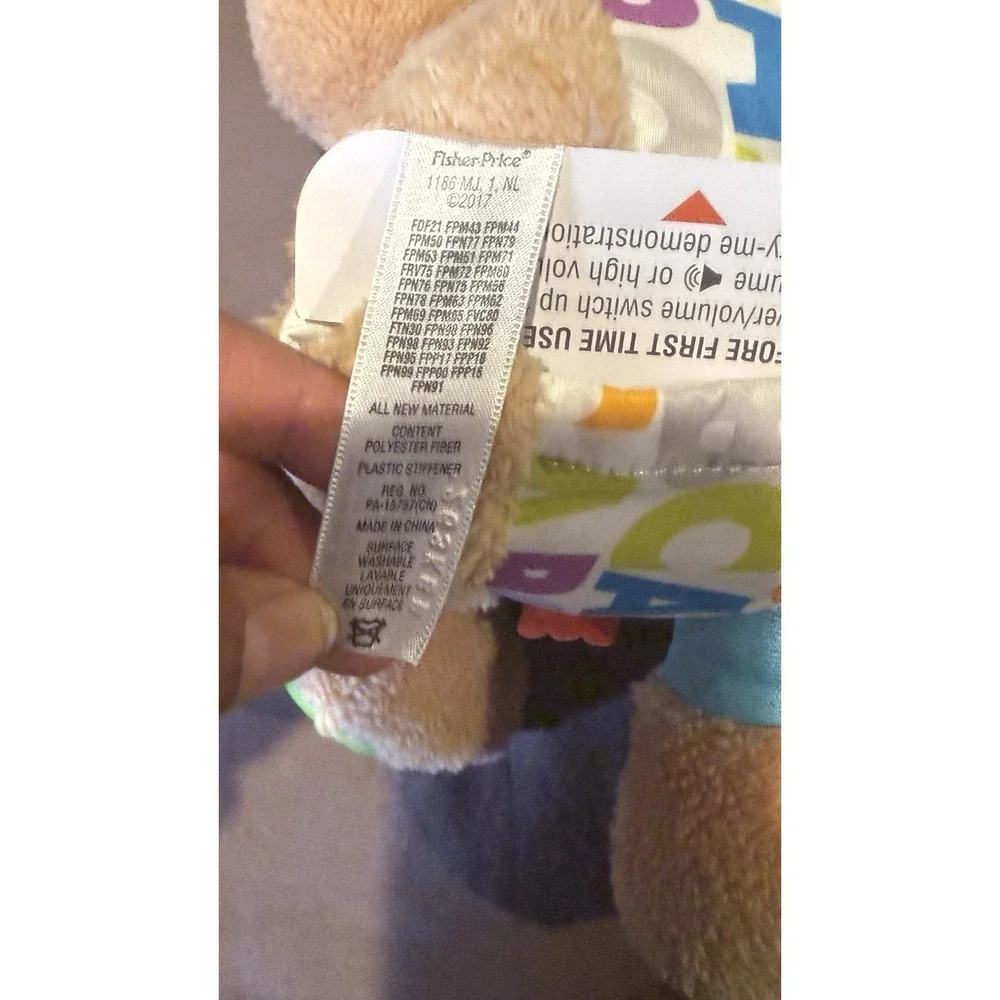 Fisher-Price Laugh&Learn Smart Stages Puppy Musical Plush Tested Working 2017